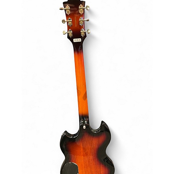 Used Guild Polara Deluxe  2 Color Sunburst Solid Body Electric Guitar