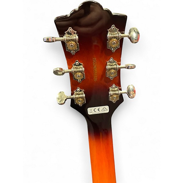 Used Guild Polara Deluxe  2 Color Sunburst Solid Body Electric Guitar