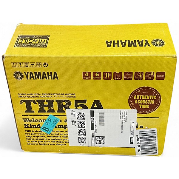 Used Yamaha THR5A 5W Modeling Acoustic Guitar Combo Amp