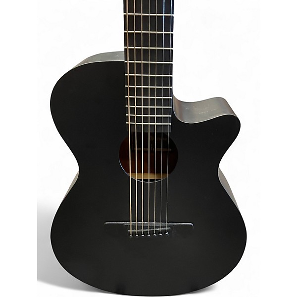 Used Ibanez AEG721 Satin Black Acoustic Electric Guitar