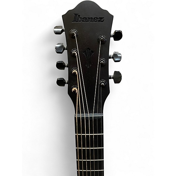Used Ibanez AEG721 Satin Black Acoustic Electric Guitar