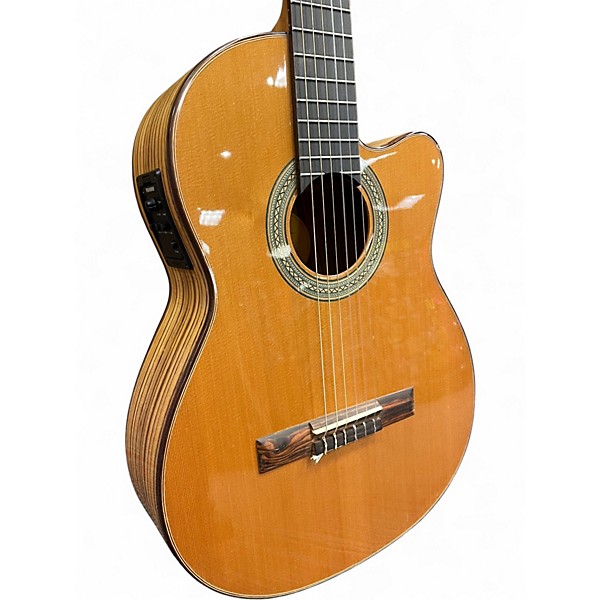 Used Lucero LC235SCE Natural Classical Acoustic Electric Guitar