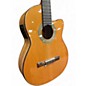Used Lucero LC235SCE Natural Classical Acoustic Electric Guitar