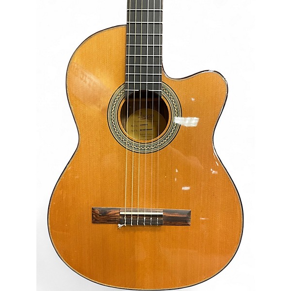 Used Lucero LC235SCE Natural Classical Acoustic Electric Guitar