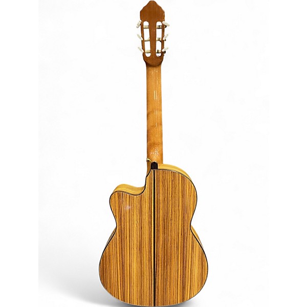 Used Lucero LC235SCE Natural Classical Acoustic Electric Guitar