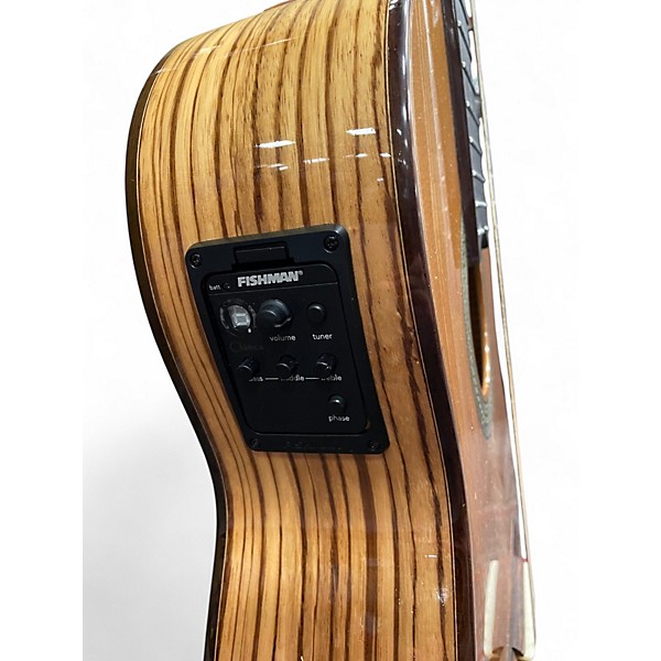 Used Lucero LC235SCE Natural Classical Acoustic Electric Guitar