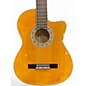 Used Esteban G100 Natural Classical Acoustic Electric Guitar