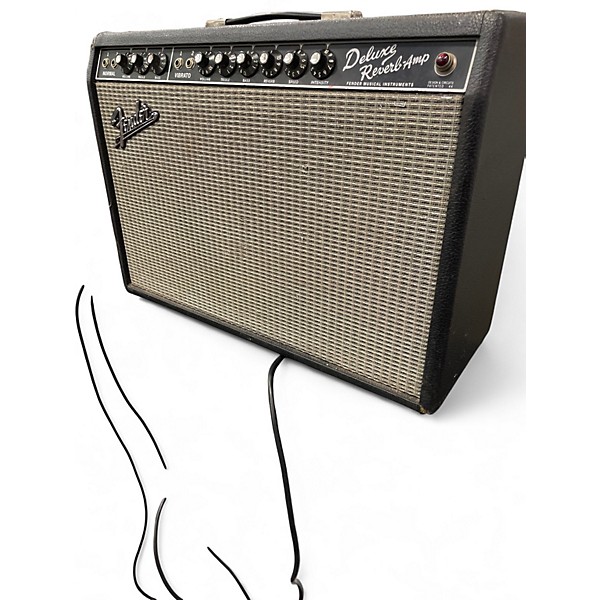 Used Fender 1965 Reissue Deluxe Reverb 22W Tube Guitar Combo Amp