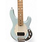 Used Sterling by Music Man Short Scale Blue Electric Bass Guitar