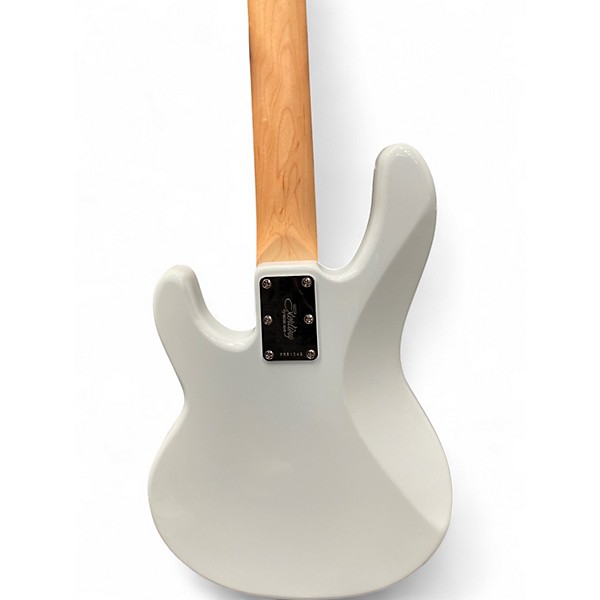 Used Sterling by Music Man Short Scale Blue Electric Bass Guitar