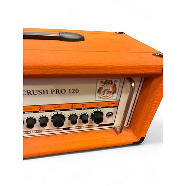 Used Orange Amplifiers CR120H Crush Pro 120W Solid State Guitar Amp Head