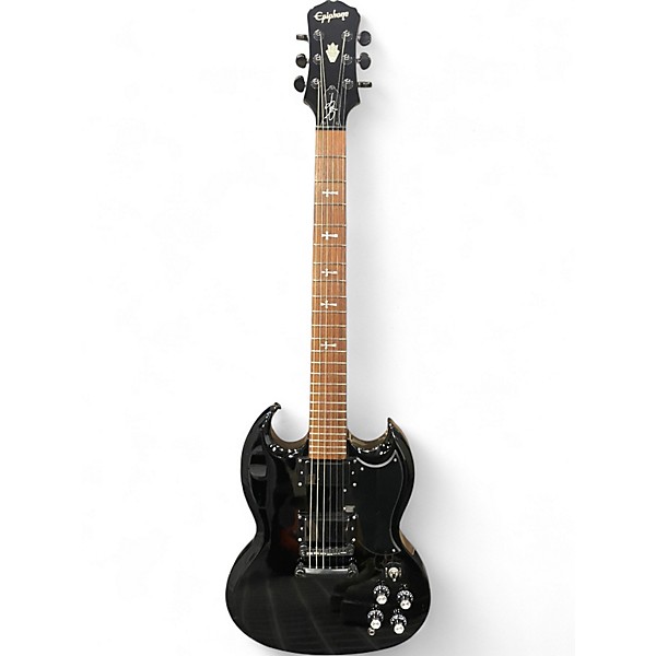 Used Epiphone Tony Iommi SG Custom Black Solid Body Electric Guitar