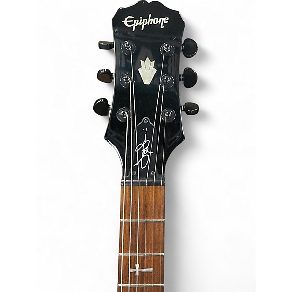 Used Epiphone Tony Iommi SG Custom Black Solid Body Electric Guitar