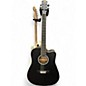 Used Vangoa VGE1 Black Acoustic Guitar thumbnail