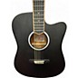 Used Vangoa VGE1 Black Acoustic Guitar