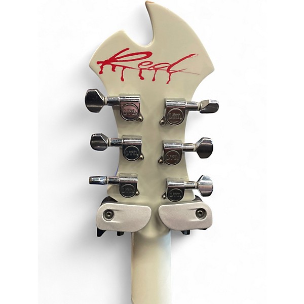 Used ESP LTD AX50 White Solid Body Electric Guitar