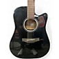 Used Takamine GD30CE-12 Black 12 String Acoustic Electric Guitar