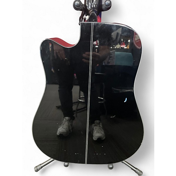 Used Takamine GD30CE-12 Black 12 String Acoustic Electric Guitar