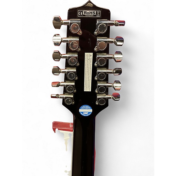 Used Takamine GD30CE-12 Black 12 String Acoustic Electric Guitar