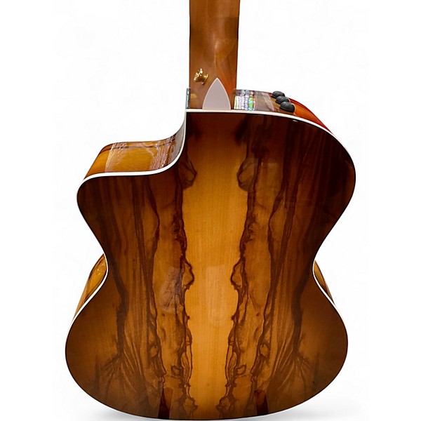 Used Taylor 214CE Deluxe Special Edition HONEY SUNBURST Acoustic Electric Guitar