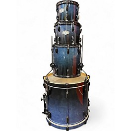 Used Pearl 4 Piece Vision BLUE Drum Kit