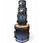 Used Pearl 4 Piece Vision BLUE Drum Kit thumbnail