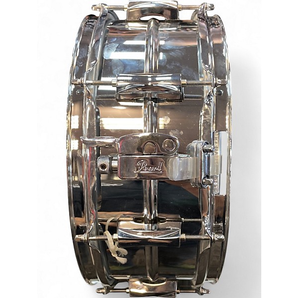 Used Pearl 4X14 Sensitone Snare Chrome Silver Drum