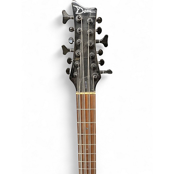 Used Dean Rhapsody 12 12-String Black Electric Bass Guitar