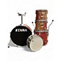 Used Tama  5 Piece ROCKSTAR  Orange to Red Fade  Drum Kit thumbnail
