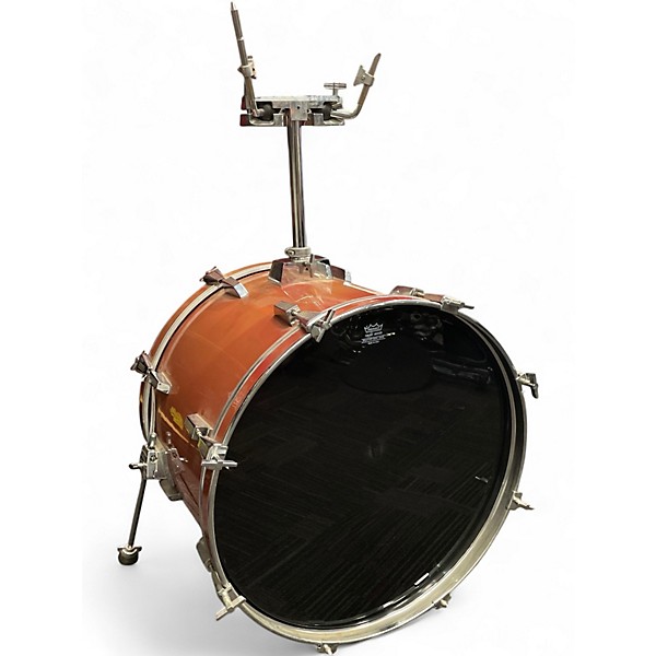 Used Tama  5 Piece ROCKSTAR  Orange to Red Fade  Drum Kit