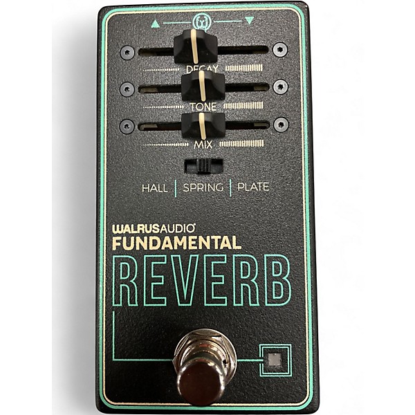 Used Walrus Audio Fundamental Series Reverb Effect Pedal