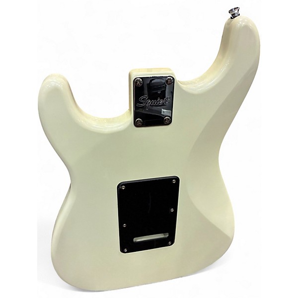 Used Squier Affinity Series Stratocaster HSS Hard Rock Olympic Pearl Solid Body Electric Guitar