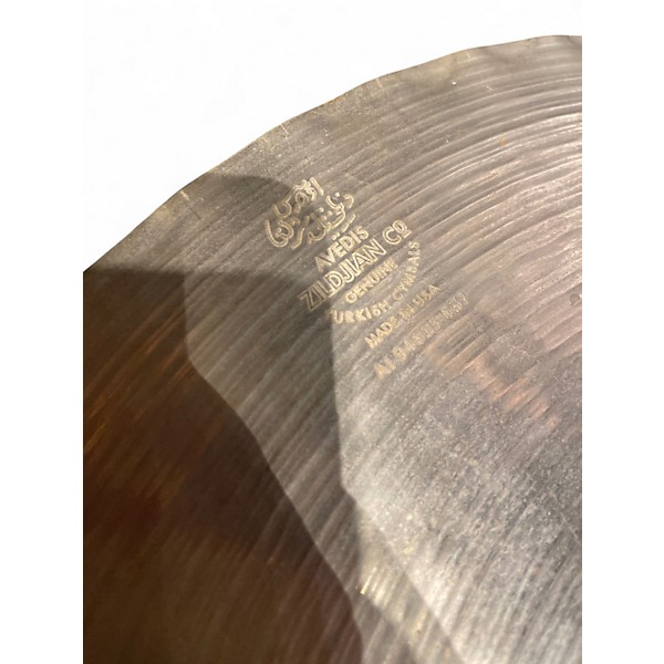 Used Zildjian 14in Mastersound Hi Hat Pair Cymbal