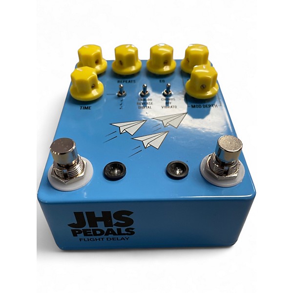 Used JHS Pedals FLIGHT DELAY BLUE Effect Pedal