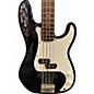Used Squier Affinity Precision Bass Black Electric Bass Guitar