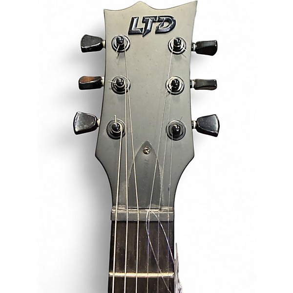 Used ESP LTD TL6 Black Acoustic Electric Guitar
