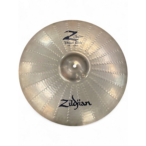 Used Zildjian 19in Z Custom Thrash Ride Cymbal