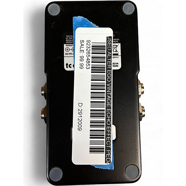 Used Alter Ego VINTAGE ECHO Effect Pedal