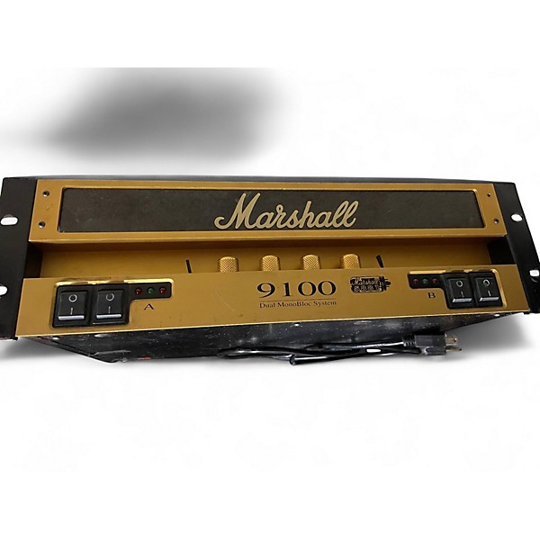 Used Marshall 9100 DUAL MONOBLOC Tube Guitar Amp Head