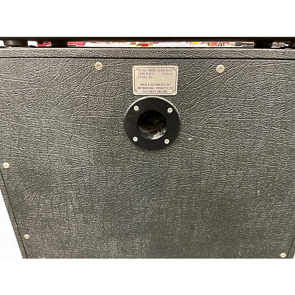 Used Marshall  1965B 4X10 STRAIGHT CAB Guitar Cabinet