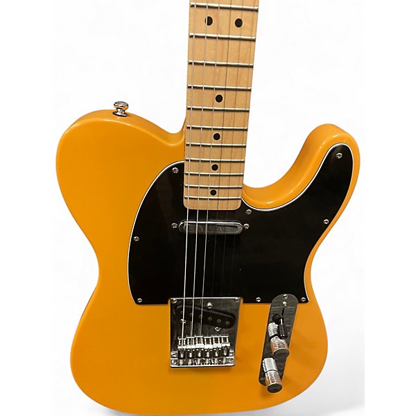 Used Squier Sonic Telecaster Butterscotch Blonde Solid Body Electric Guitar