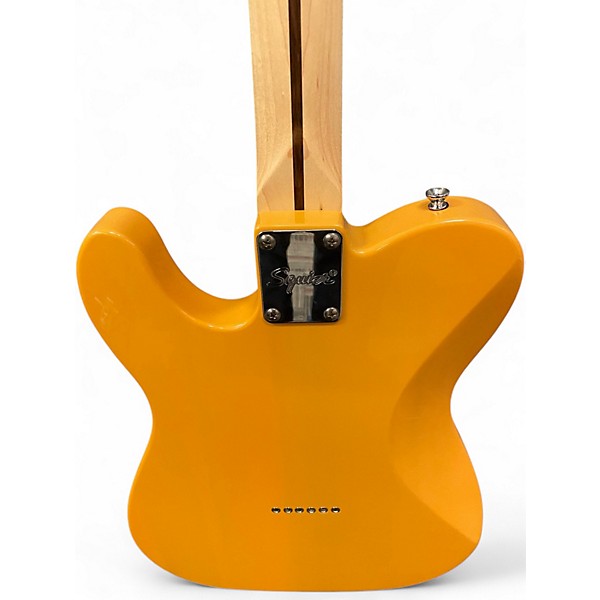 Used Squier Sonic Telecaster Butterscotch Blonde Solid Body Electric Guitar