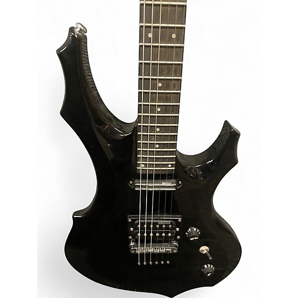 Used ESP LTD F10 Black Solid Body Electric Guitar