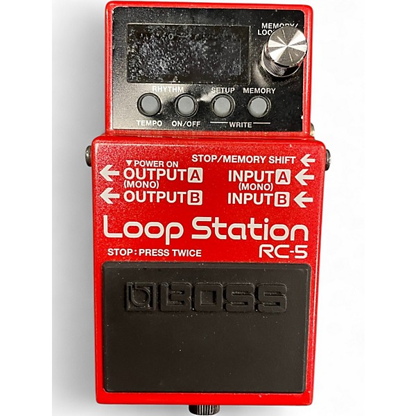 Used BOSS RC5 LOOP STATION Pedal