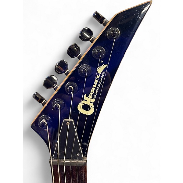 Vintage 1986 Charvel MODEL 2 Black Solid Body Electric Guitar