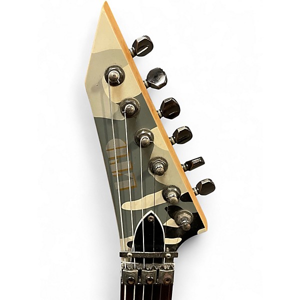 Used ESP m-200UC Camo Solid Body Electric Guitar