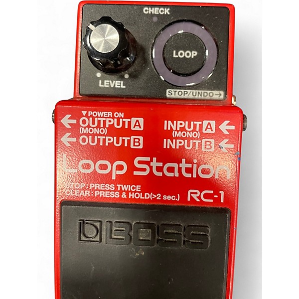 Used BOSS RC1 Loop Station Pedal