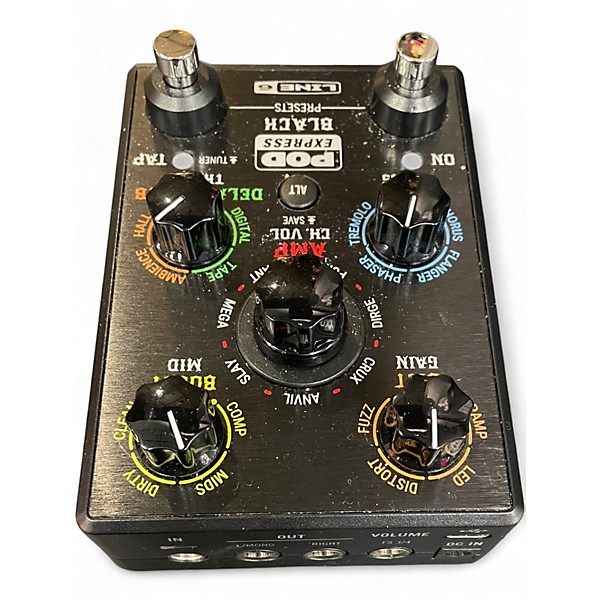 Used 2021 Line 6 Pocket Pod Express Amp Modeler Black Effect Processor