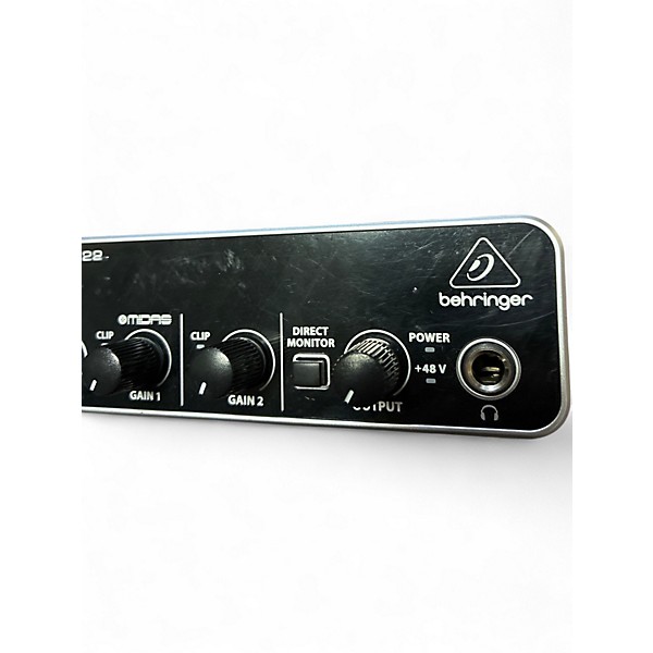 Used Behringer U-Phoria UMC22 Audio Interface