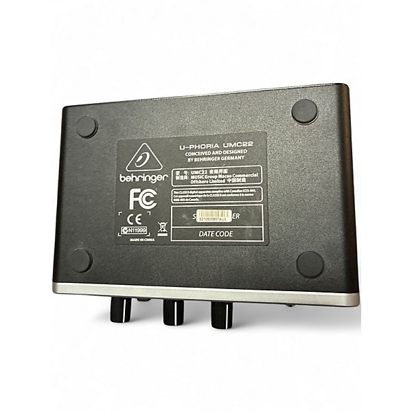 Used Behringer U-Phoria UMC22 Audio Interface